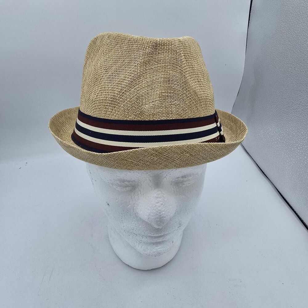 Menβs Milani Designed in Italy 100% Polyester Fedora Hat Size L/xl Men Or Womens